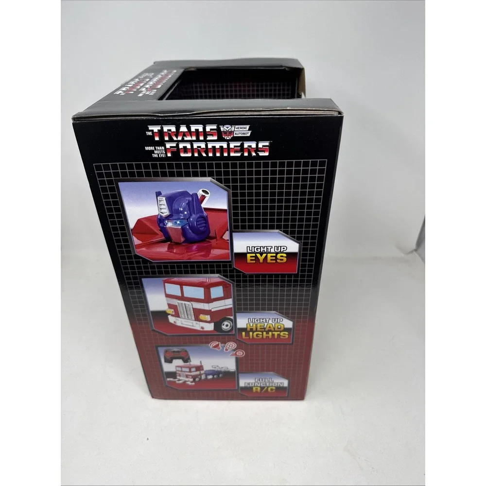 Jada Toys Transformers G1 Optimus Prime 12 inch Converting RC Toy - 33521
